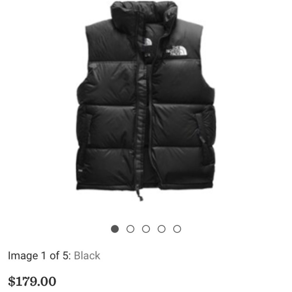 *LIKE NEW* men’s northface puffer vest